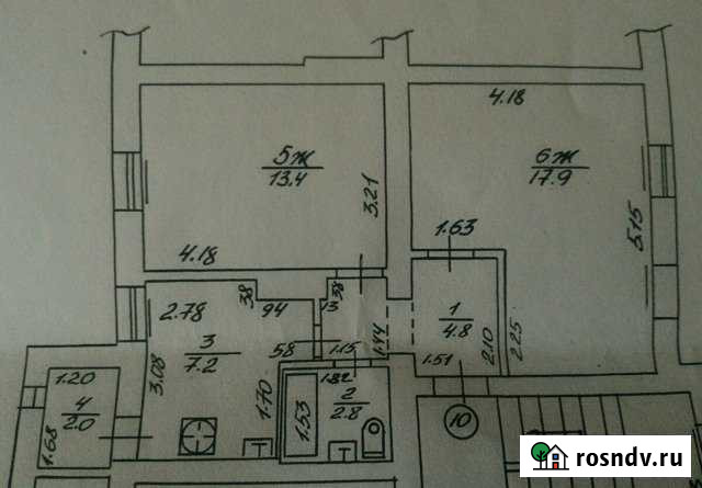 2-комнатная квартира, 48 м², 2/3 эт. на продажу в Нестерове Нестеров - изображение 1