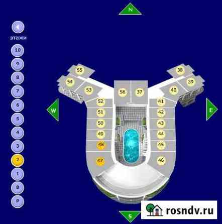 1-комнатная квартира, 114 м², 3/9 эт. на продажу в Гаспре Гаспра