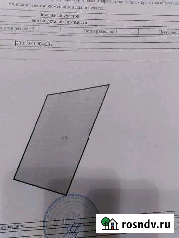 Участок СНТ, ДНП 6 сот. на продажу в Иваново Иваново - изображение 1