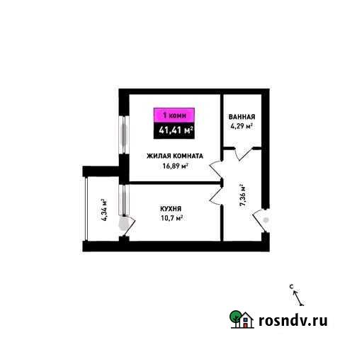 1-комнатная квартира, 41.4 м², 2/5 эт. на продажу в Мелеузе Мелеуз - изображение 1