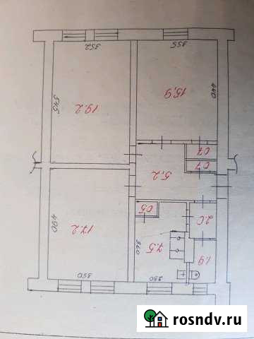3-комнатная квартира, 71 м², 1/2 эт. на продажу в Вяртсиле Вяртсиля - изображение 1