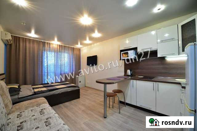 Квартира-студия, 30 м², 4/5 эт. в аренду посуточно в Хабаровске Хабаровск - изображение 1
