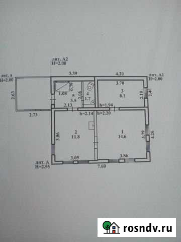 Дом 39.7 м² на участке 5.7 сот. на продажу в Барабинске Барабинск - изображение 1