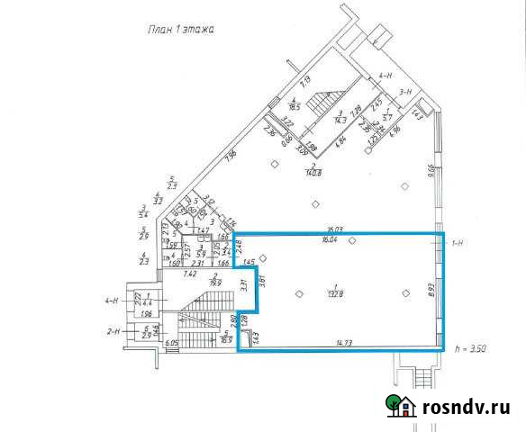 Помещение свободного назначения, 147.3 кв.м. Сестрорецк - изображение 1