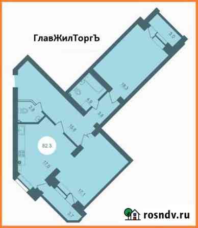 2-комнатная квартира, 82.3 м², 2/4 эт. на продажу в Пскове Псков