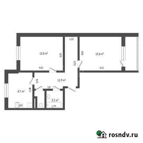 2-комнатная квартира, 57 м², 1/8 эт. на продажу в Новом Уренгое Новый Уренгой