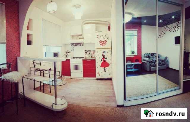 Квартира-студия, 35 м², 1/5 эт. в аренду посуточно в Хабаровске Хабаровск - изображение 1