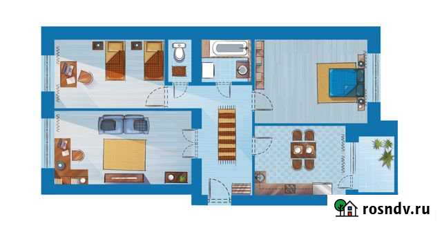 3-комнатная квартира, 75.7 м², 1/5 эт. на продажу в Стерлитамаке Стерлитамак - изображение 1
