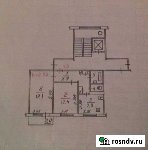 2-комнатная квартира, 52 м², 2/9 эт. на продажу в Пскове Псков - изображение 1