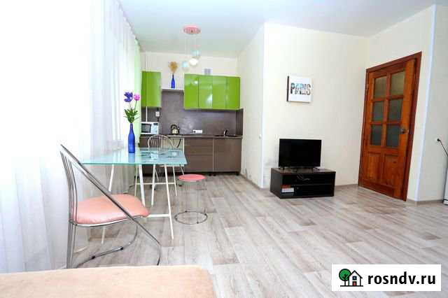 Квартира-студия, 38 м², 3/4 эт. в аренду посуточно в Омске Омск - изображение 1