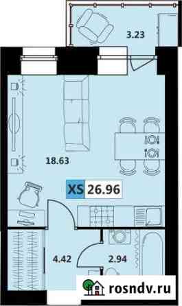 Квартира-студия, 27 м², 4/5 эт. на продажу в Северодвинске Северодвинск