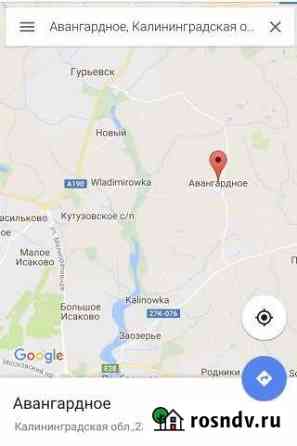 Участок ИЖС 8 сот. на продажу в Гурьевске Калининградской области Гурьевск