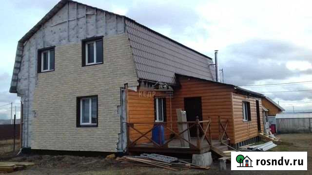 Дом 151.6 м² на участке 10 сот. на продажу в Емельяново Емельяново - изображение 1