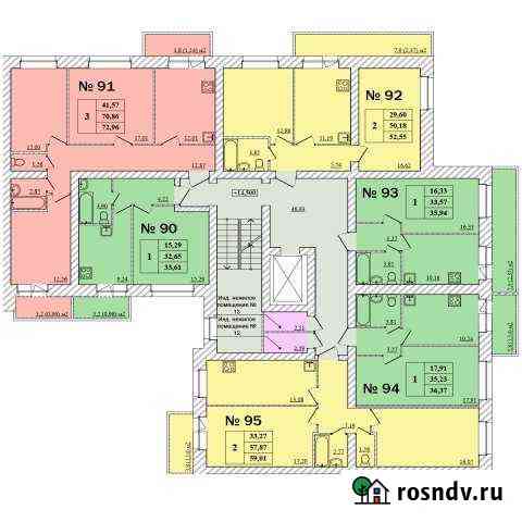 2-комнатная квартира, 59 м², 6/10 эт. на продажу в Ярославле Ярославль
