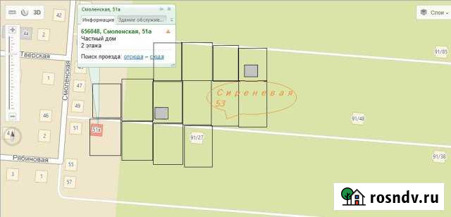 Участок СНТ, ДНП 10 сот. на продажу в Барнауле Барнаул - изображение 1