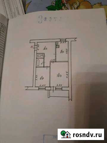 2-комнатная квартира, 50 м², 3/3 эт. на продажу в Лихославле Лихославль - изображение 1