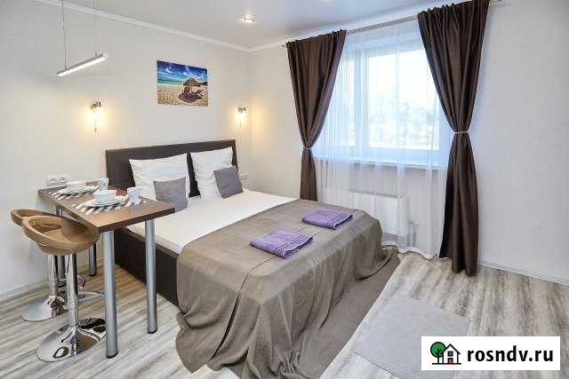 Квартира-студия, 25 м², 3/17 эт. в аренду посуточно в Калуге Калуга - изображение 1