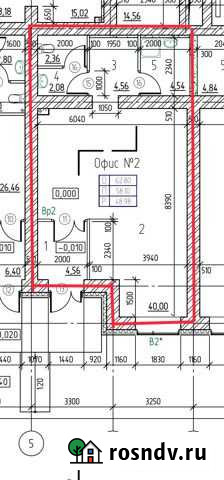 Офисное помещение, 58.1 кв.м. ул.Окулова, 24 Пермь - изображение 1