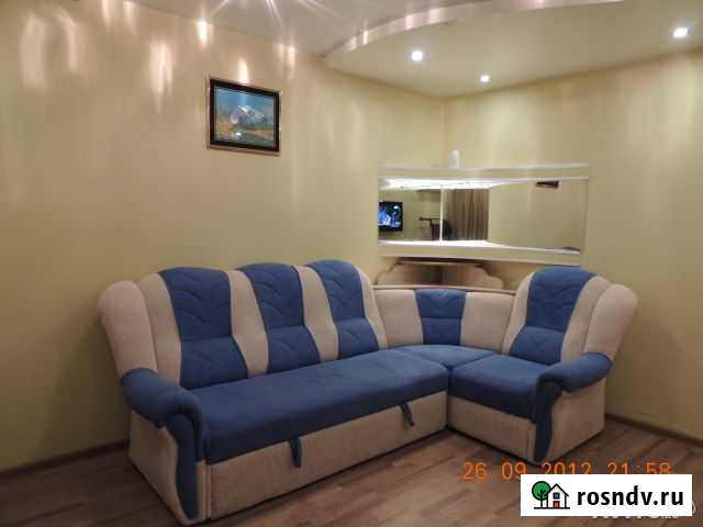 2-комнатная квартира, 48 м², 1/5 эт. в аренду посуточно в Биробиджане Биробиджан - изображение 1