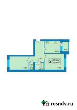 2-комнатная квартира, 62.1 м², 4/5 эт. на продажу в Стерлитамаке Стерлитамак