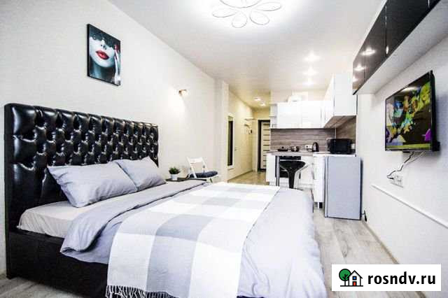 Квартира-студия, 30 м², 10/15 эт. в аренду посуточно в Барнауле Барнаул - изображение 1