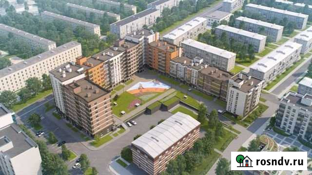 1-комнатная квартира, 35.2 м², 4/10 эт. на продажу в Колпино Колпино - изображение 1