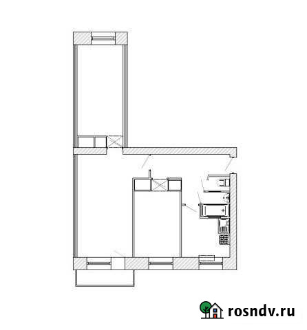 3-комнатная квартира, 60 м², 4/5 эт. на продажу в Питкяранте Питкяранта - изображение 1