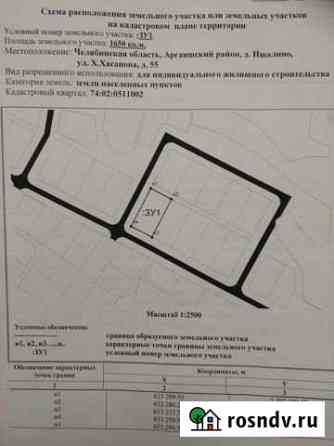 Участок ИЖС 16 сот. на продажу в Аргаяше Аргаяш