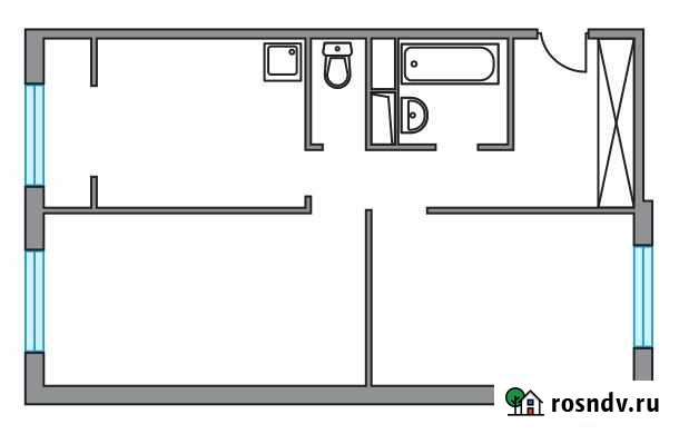 2-комнатная квартира, 54.4 м², 7/8 эт. на продажу в Красногорске Московской области Красногорск - изображение 1