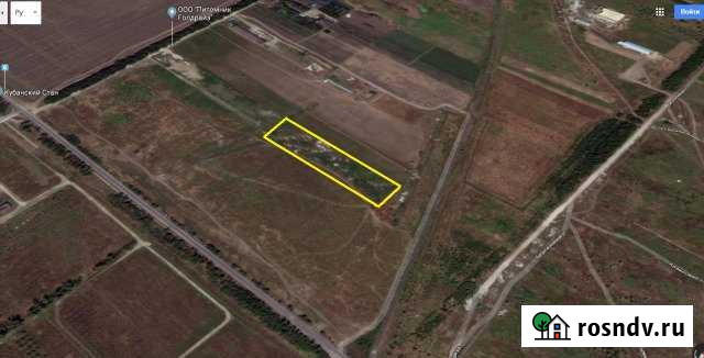 Участок промназначения 88 сот. на продажу в Краснодаре Краснодар - изображение 1