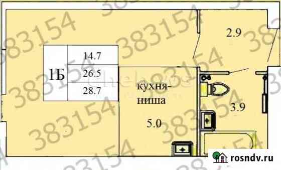 Квартира-студия, 26 м², 5/16 эт. на продажу в Чебоксарах Чебоксары