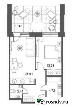 1-комнатная квартира, 45.2 м², 1/5 эт. на продажу в Сестрорецке Сестрорецк