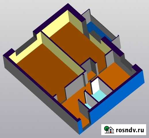 2-комнатная квартира, 39 м², 5/5 эт. на продажу в Березовом Краснодарского края Березовый - изображение 1
