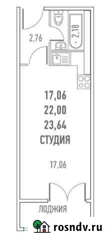 Квартира-студия, 24 м², 5/14 эт. на продажу в Новоалтайске Новоалтайск - изображение 1