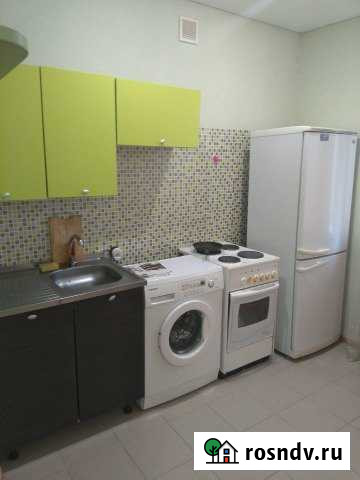 Квартира-студия, 33 м², 12/14 эт. в аренду на длительный срок в Омске Омск - изображение 1