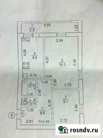 2-комнатная квартира, 45.7 м², 2/2 эт. на продажу в Ельниках Ельники