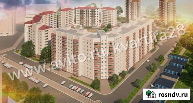 2-комнатная квартира, 52.9 м², 4/10 эт. на продажу в Благовещенске Амурской области Благовещенск - изображение 1