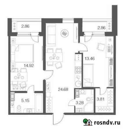2-комнатная квартира, 65.3 м², 2/5 эт. на продажу в Сестрорецке Сестрорецк