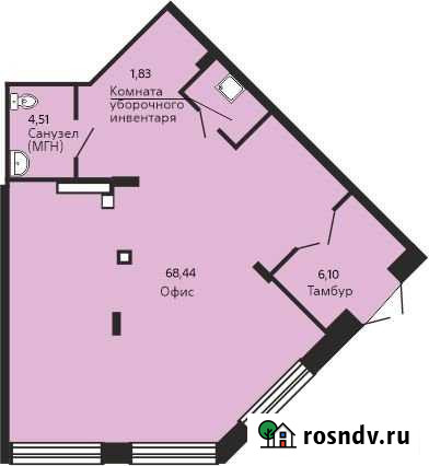 Помещение свободного назначения, 80 кв.м. Новосибирск - изображение 1