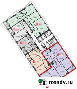 5-комнатная квартира, 141.9 м², 15/22 эт. на продажу в Москве Москва - изображение 1