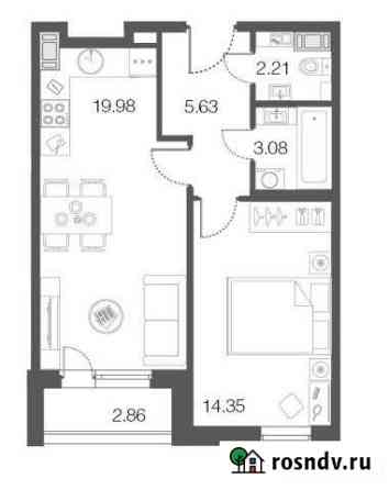 1-комнатная квартира, 45.2 м², 3/5 эт. на продажу в Сестрорецке Сестрорецк