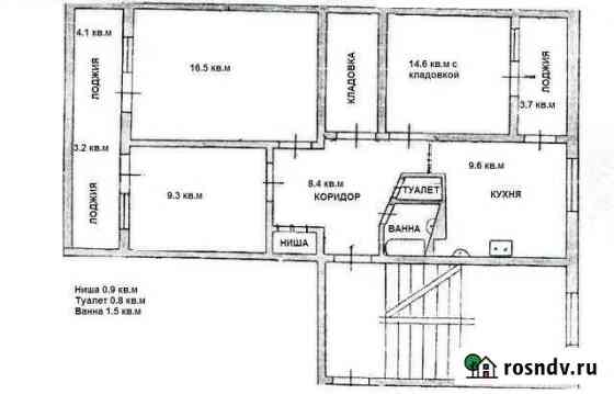 Комната 30.8 м² в 3-ком. кв., 4/5 эт. на продажу в Благодарном Благодарный