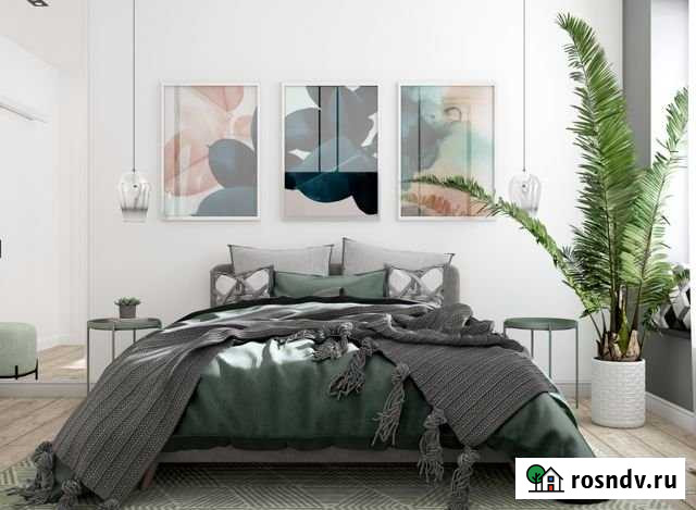 2-комнатная квартира, 68.9 м², 19/23 эт. на продажу в Астрахани Астрахань - изображение 1