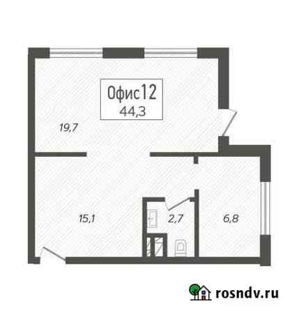 Офисное помещение, 44.3 кв.м. Краснодар