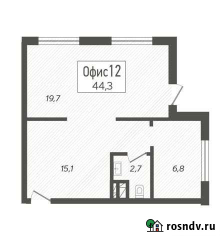 Офисное помещение, 44.3 кв.м. Краснодар - изображение 1