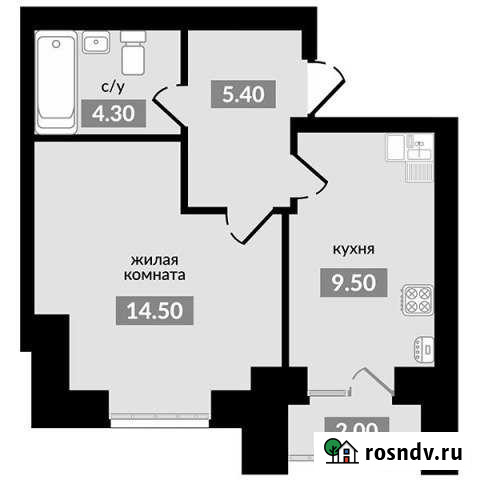 1-комнатная квартира, 35.7 м², 4/4 эт. на продажу в Михайловске Ставропольского края Михайловск - изображение 1