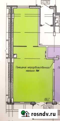 Торговое помещение, 69.7 кв.м. Иваново - изображение 1
