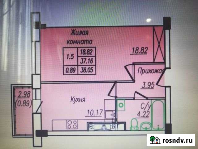1-комнатная квартира, 38.7 м², 5/17 эт. на продажу в Абакане Абакан - изображение 1