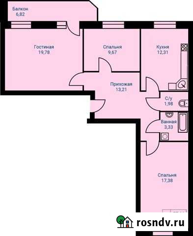 3-комнатная квартира, 81 м², 1/10 эт. на продажу в Каменске-Уральском Каменск-Уральский - изображение 1