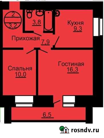 2-комнатная квартира, 51 м², 7/10 эт. на продажу в Благовещенске Амурской области Благовещенск - изображение 1